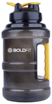 Boldfit Gym Gallon Water Jug Bottle Transparent Yellow