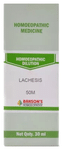 Bakson's Homoeopathy Lachesis Dilution 50M