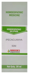 Bakson's Homoeopathy Ipecacuanha Dilution 50M