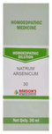 Bakson's Homoeopathy Natrum Arsenicum Dilution 30 CH