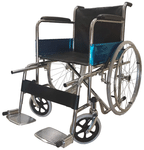 EASYCARE EC 809F Foldable Steel Wheelchair (Capacity 100Kgs)
