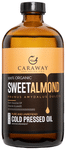 Caraway 100% Organic Sweet Almond Cold Pressed Oil