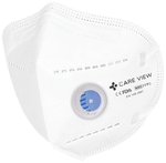 Care View Universal CV1221V N95 FFP2 Certified Earloop & Exhalation Valve with 6 Layers Filtration Protective Mask