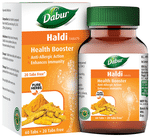 Dabur Pure Herbs Immunity Booster Haldi Tablet - Get 20 Tablets Free