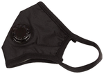 Grin Health N99 Anti-Pollution Face Mask, Particulate Respirator with Easy Exhalation Valve Standard Black