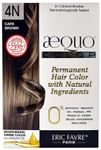 Aequo Permanent Hair Color with Natural Ingreidents Cafe Brown 4N