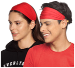 Boldfit Gym Head Band Red