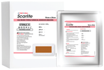 D-Fibroheal Scarlite Silk Based Sterile Surgical Adhesive Dressing Light Brown 10cm x 20cm