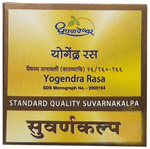 Dhootapapeshwar Yogendra Rasa Standard Quality Suvarnakalpa Tablet
