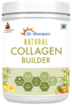 Dr. Morepen Natural Collagen Builder with Biotin & Vitamin C | For Skin, Hair, Nails | Flavour Chocolate