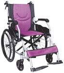 EASYCARE EC 863LAJ-C 20" Portable Aluminium Wheelchair (Capacity 100Kgs)