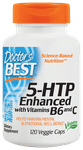 Doctor's Best 5-HTP with Vitamins B6 and C Veggie Capsule | For Mental & Emotional Well-Being