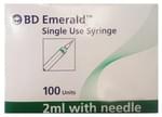 BD Emerald 2ml Syringe with 26G Needle