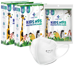 Care View Kids N95 Face Mask with 5 Layered Filtration DRDO SITRA BIS ISI Certified Mask White