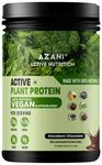 Azani Active Nutrition Active Plant Protein 100% Natural Vegan Superblend Decadent Chocolate