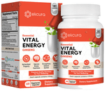 Elicura Essential Vital Energy Ginseng Vegetarian Capsule