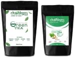 Chaiology Combo Pack of Himalayan Green Tea 300gm and Tulsi Lemon Ginger Green Tea 150gm