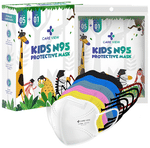 Care View Kids N95 Face Mask with 5 Layered Filtration DRDO SITRA BIS ISI Certified Mask Multicolor