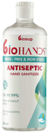 Biosup Biohands Antiseptic Hand Sanitizer with Fliptop Bottle (500ml Each)