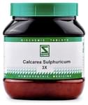 Dr Willmar Schwabe India Calcarea Sulphurica Biochemic Tablet 3X