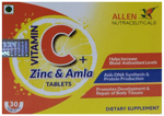 Allen Nutraceutical Vitamin C + Zinc & Amla Tablet