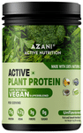 Azani Active Nutrition Active Plant Protein 100% Natural Vegan Superblend Unflavored