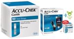 Accu-Chek Guide Combo of Blood Glucose Monitoring System with 10 Test Strips Free and 50 Test Strips