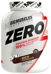 Big Muscles Zero Protein Powder 100% Whey Isolate Rich Chocolate