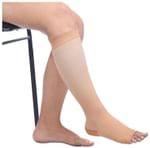 Comprezon Classic Varicose Vein Stockings Class 2 Below Knee (1 Pair) XL Beige