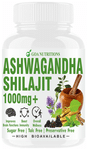 Goa Nutritions Ashwagandha Shilajit 1000mg+ Tablet Sugar Free