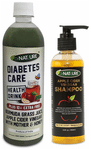 DrNATcURE Apple Cider Vinegar with Bermuda Grass & Honey with Apple Cider Vinegar Shampoo 200ml Free