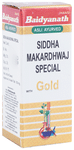 Baidyanath (Jhansi) Siddha Makardhwaj Special with Gold | For General Weakness & Vitality