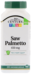 21st Century Saw Palmetto Extract Vegetarian Capsules