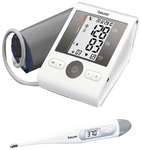 Beurer Combo Pack of BM 28 Blood Pressure Monitor without Adaptor & FT 09 Thermometer