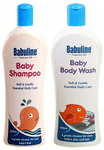 Babuline Combo Pack of Baby Shampoo 200ml and Baby Bodywash 200ml