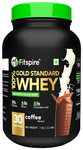Fitspire 100% Gold Whey Advanced Isolate Protein Powder Coffee