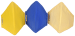 Advind Healthcare Smog Guard N95 Kids Mask without Valve XS 6-10 Years Yellow, Blue & Beige