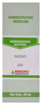 Bakson's Homoeopathy Indigo Dilution 200