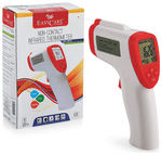 EASYCARE EC 5031 Non-Contact Infra Red Thermometer Red