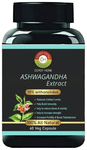 Cordy Herb Ashwagandha Extract(Withania Somnifera ) Veg Capsule Helps in Stress Management, Support Strength & Energy
