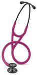 3M Littmann 6178 Cardiology IV Smoke Finish Chestpiece with Raspberry Tubing Stethoscope