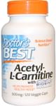Doctor's Best Acetyl-L-Carnitine with Biosint 500mg Veggie Caps | Promotes Healthy Mood