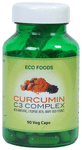 Eco Foods Curcumin C3 Complex Veg Caps