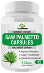 Fitness Prime Maximum Strength Saw Palmetto Male Health Support 800mg Capsule
