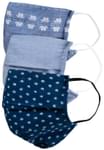Faballey 2 Ply Pleated Resusable Mask Set Ethnic