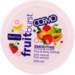 Cosmo Fruit Burst Smoothie Face & Body Scrub Mixed Fruit