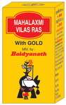 Baidyanath Mahalaxmi Vilas Ras with Gold | Manages Cold, Cough & Fever