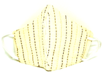 Enorgen Designer 100% Cotton Washable Reusable Protective Face Mask White