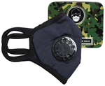 Advind Healthcare Military Grade N99 Mask with 2 Valves Large Blue
