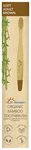 Dr. Morepen Organic Bamboo Toothbrush Adult Soft Brown